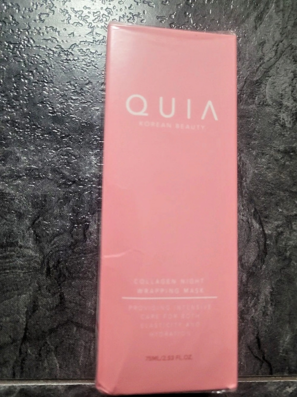Quia Collagen Sheet Mask Pink NWT